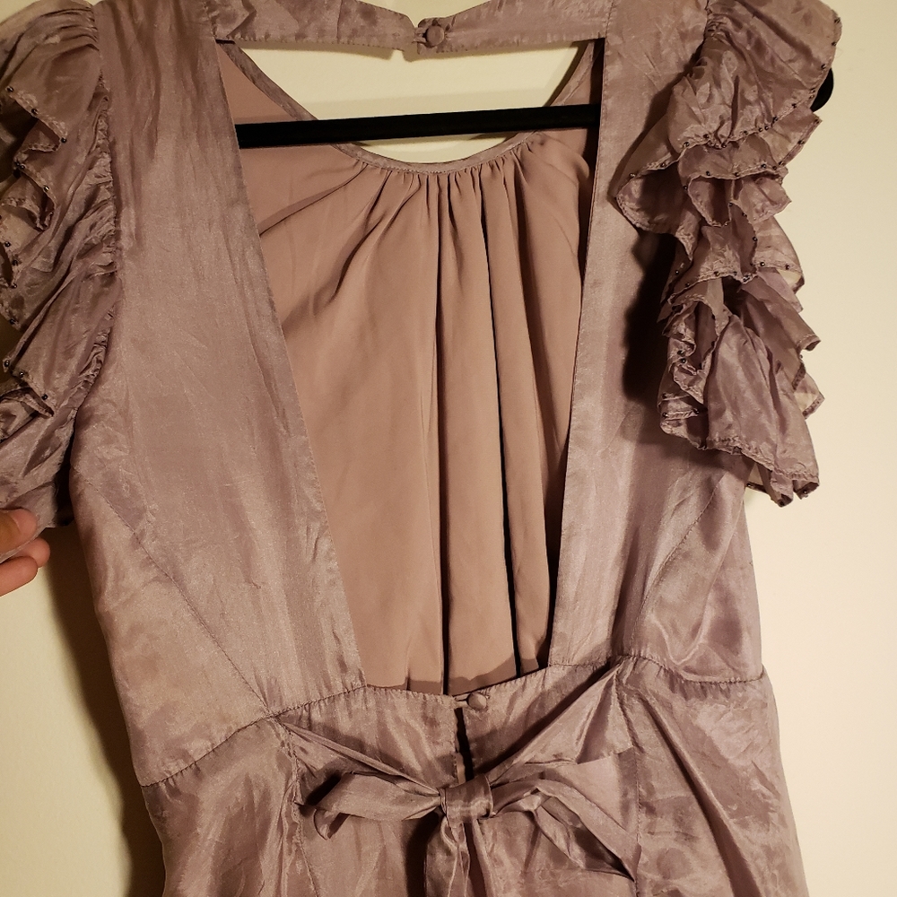MISS CLOSET BACKLESS DRESS - Picture 4 of 11